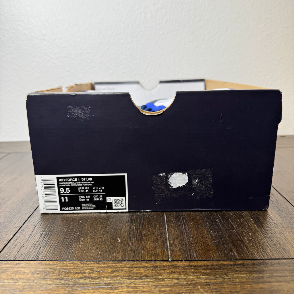 Nike Air Force 1 Low '07 LV8 Game Royal Navy Size 9.5 Men's FQ8825 100