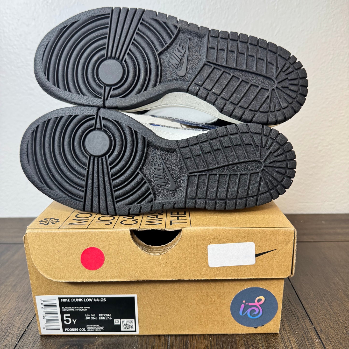Nike Dunk Low Next Nature TPU Swoosh Size 5Y GS FD0689 001 Brand New