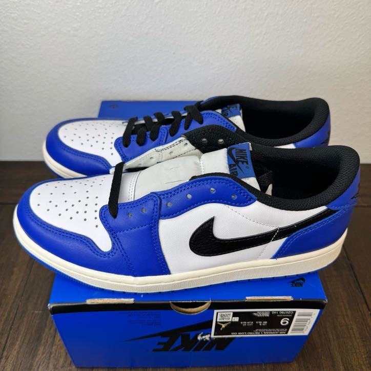Jordan 1 Retro Low OG Game Royal Size 9 Men's CZ0790 140 Brand New