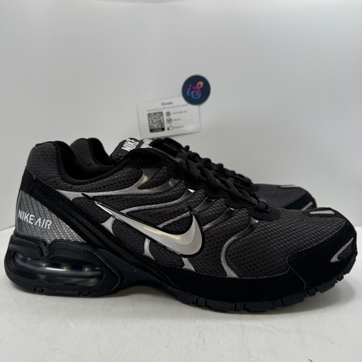 Nike Air Max Torch 4 Black Silver MENS