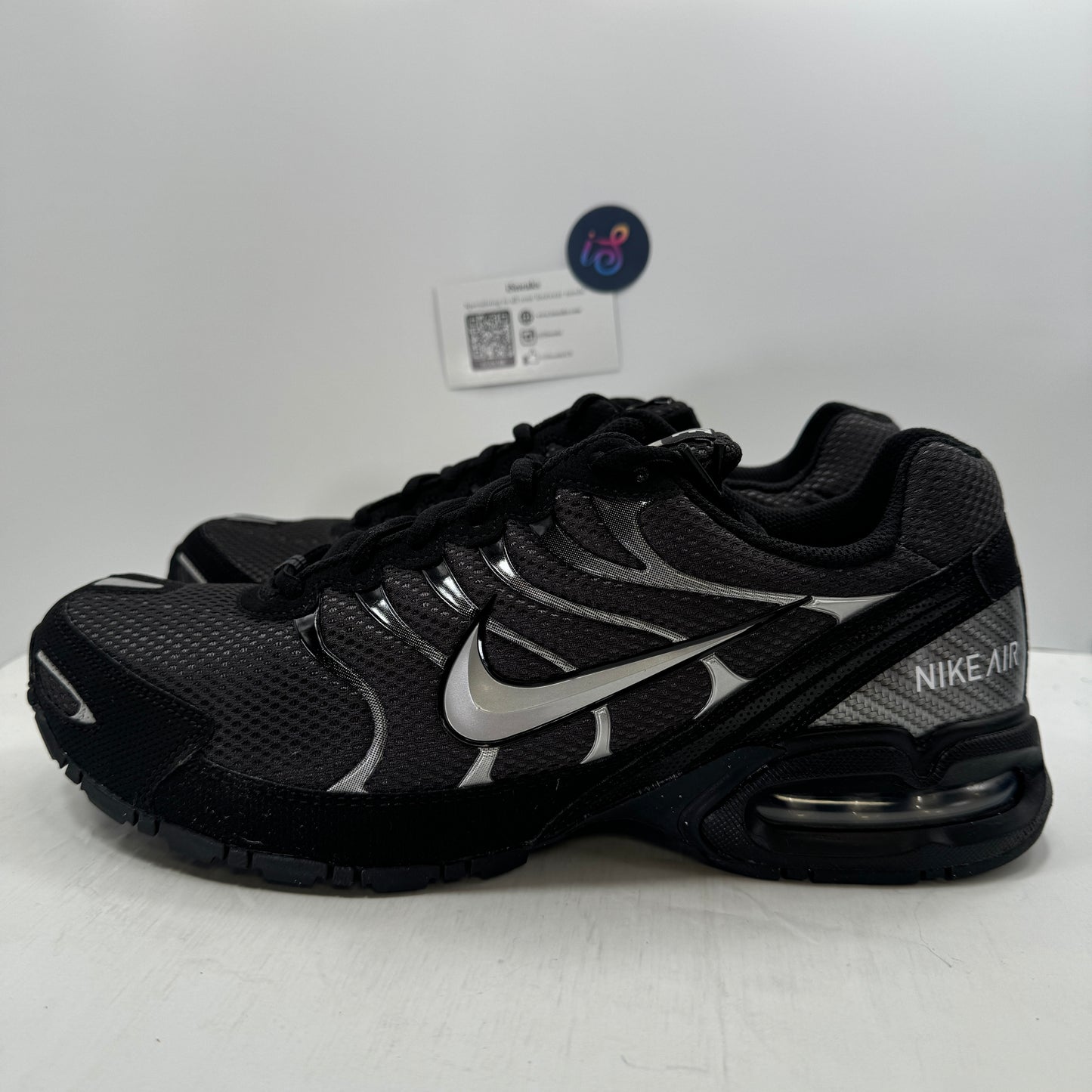 Nike Air Max Torch 4 Black Silver MENS