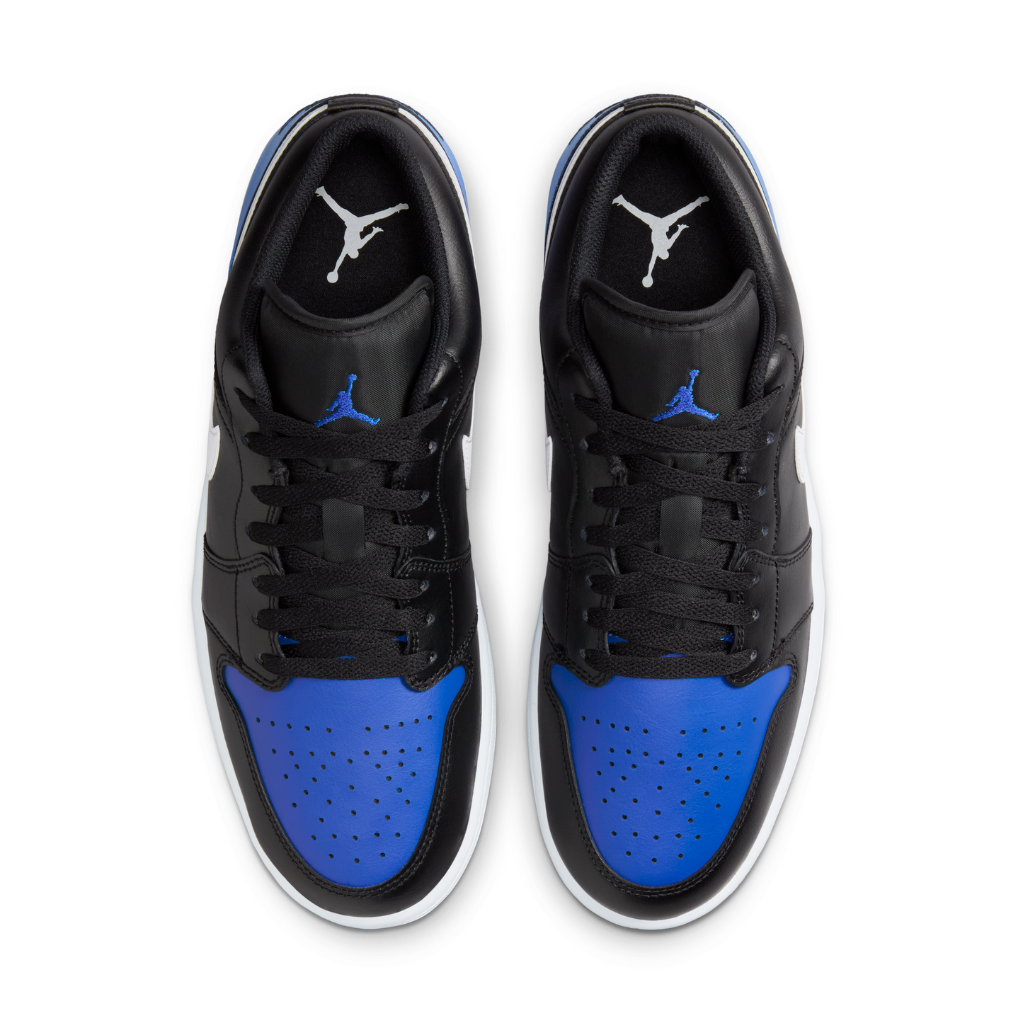 Jordan 1 Low Black Royal Toe Men's