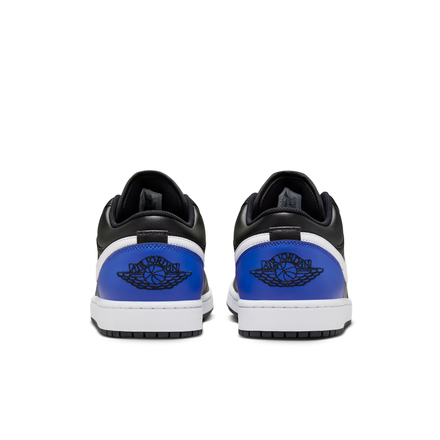 Jordan 1 Low Black Royal Toe Men's