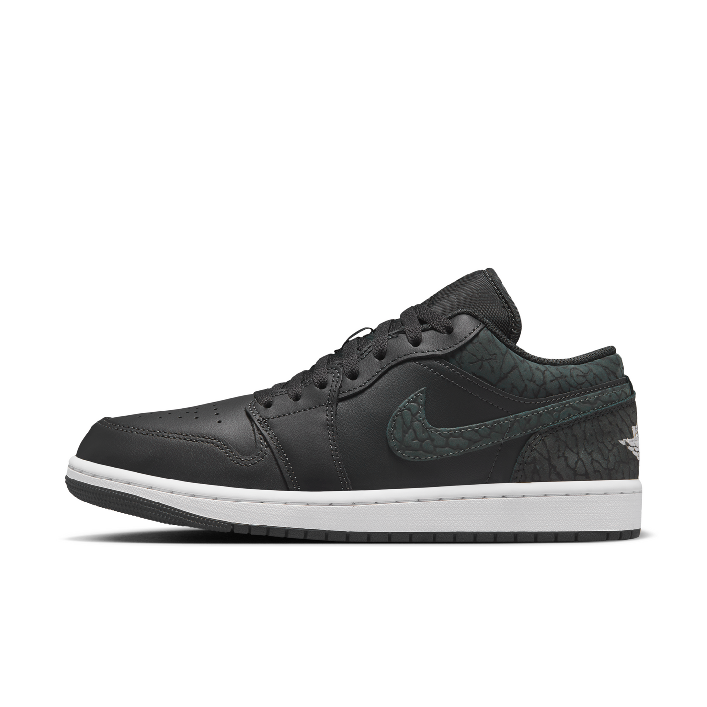 Jordan 1 Low SE Black Elephant Men's