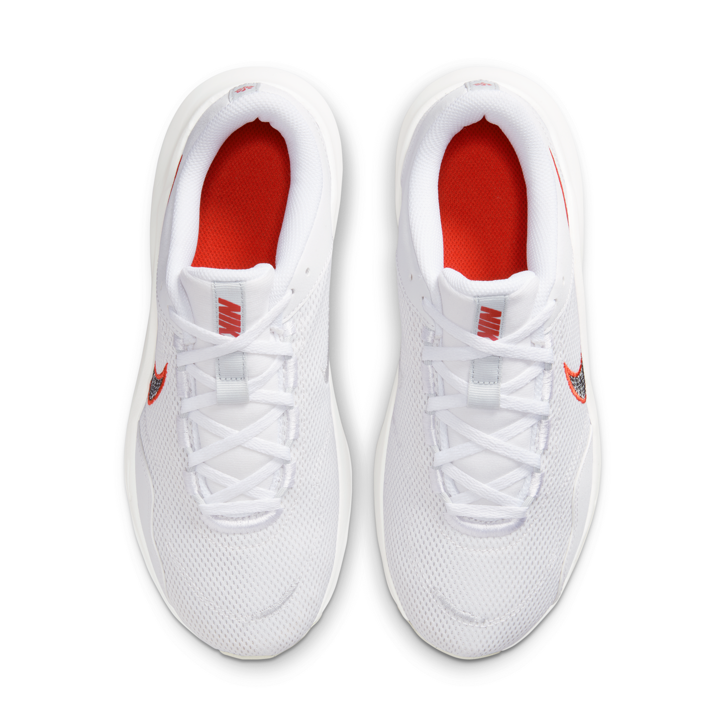 Legend Essential 3 White Red Swoosh Women's