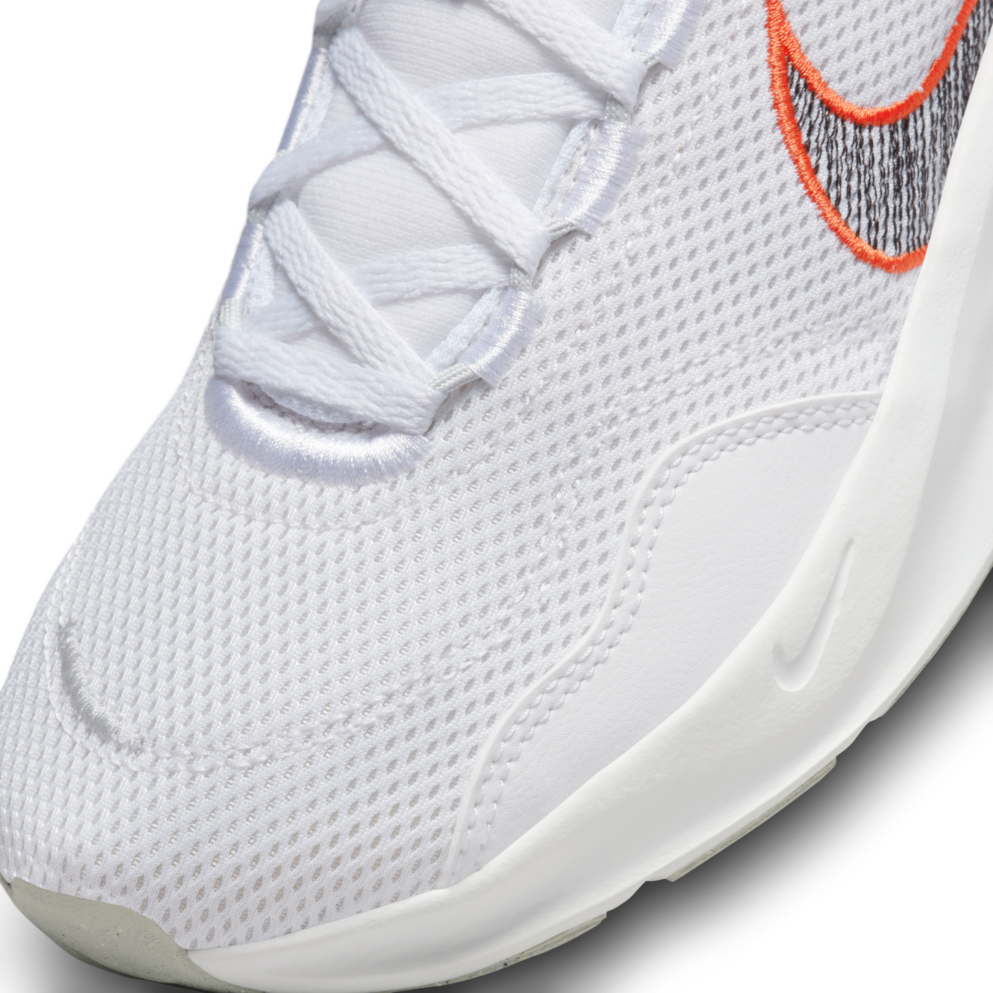 Legend Essential 3 White Red Swoosh Women's