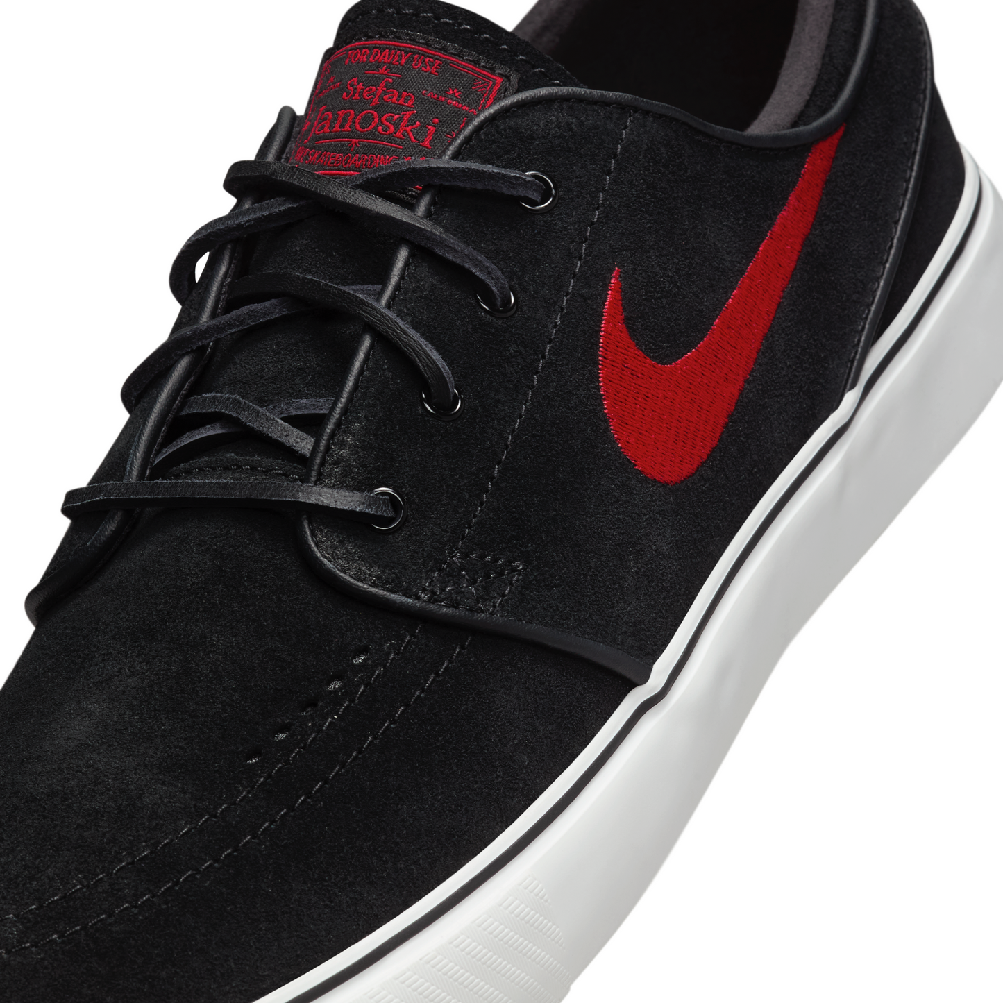 SB Zoom Janoski OG+ Black Summit White University Red Men's