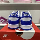 Nike Dunk Low White Hyper Royal Youth Grade (FB9109 131) Size 5Y / 6.5W✅