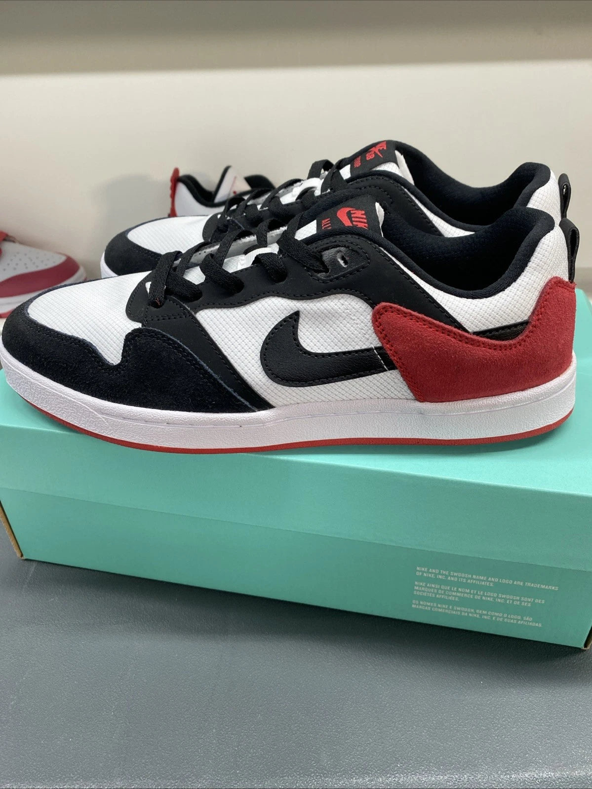 NIKE SB Alleyoop 9.5 Chicago Colorway White Red CJ0882-102