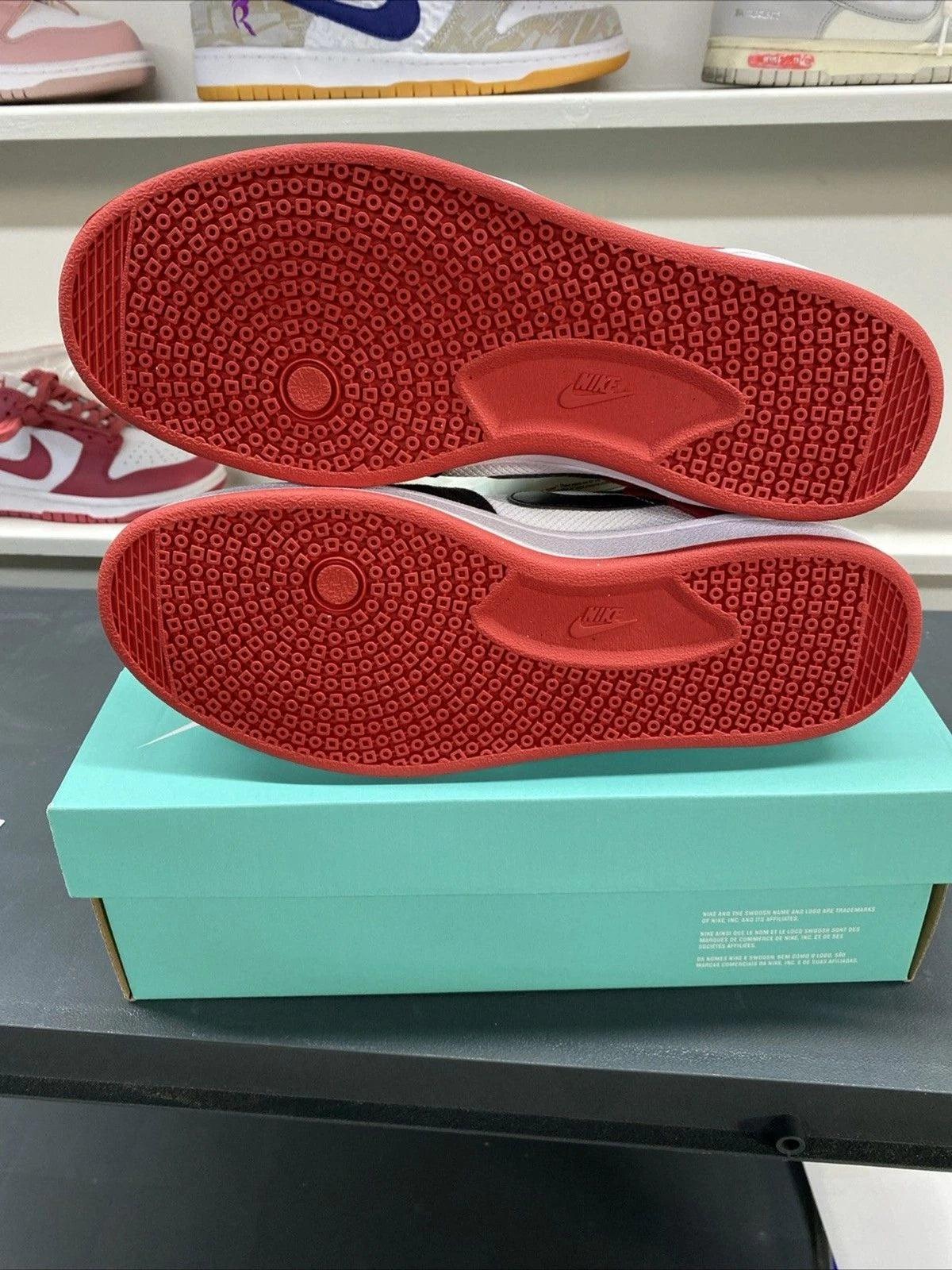 Nike | Alleyoop SB White University Red | Size 9.5 | CJ0882-102 | New