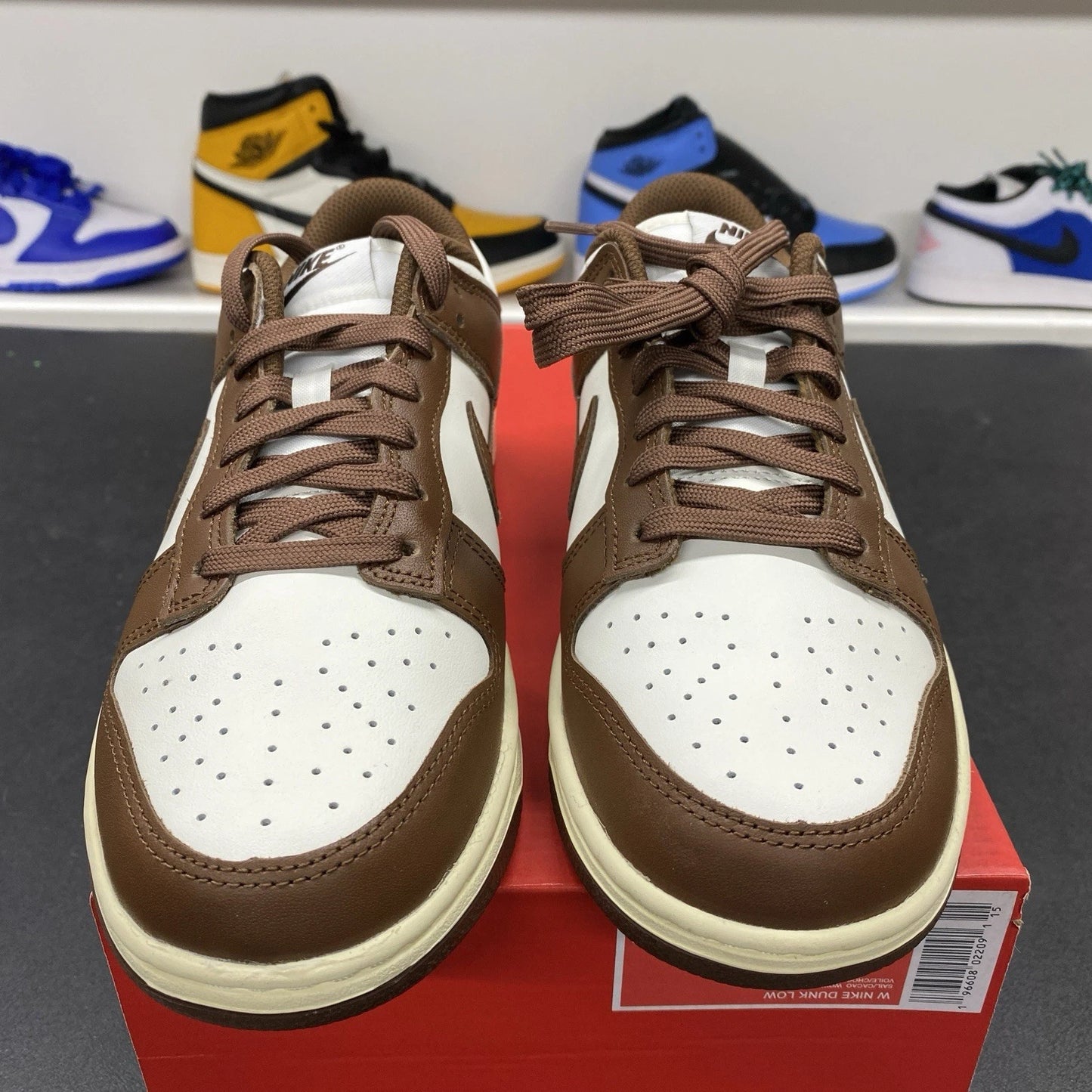 Nike Dunk Low Retro Cacao Wow Mocha Brown White DD1503-124 Women's Size 8