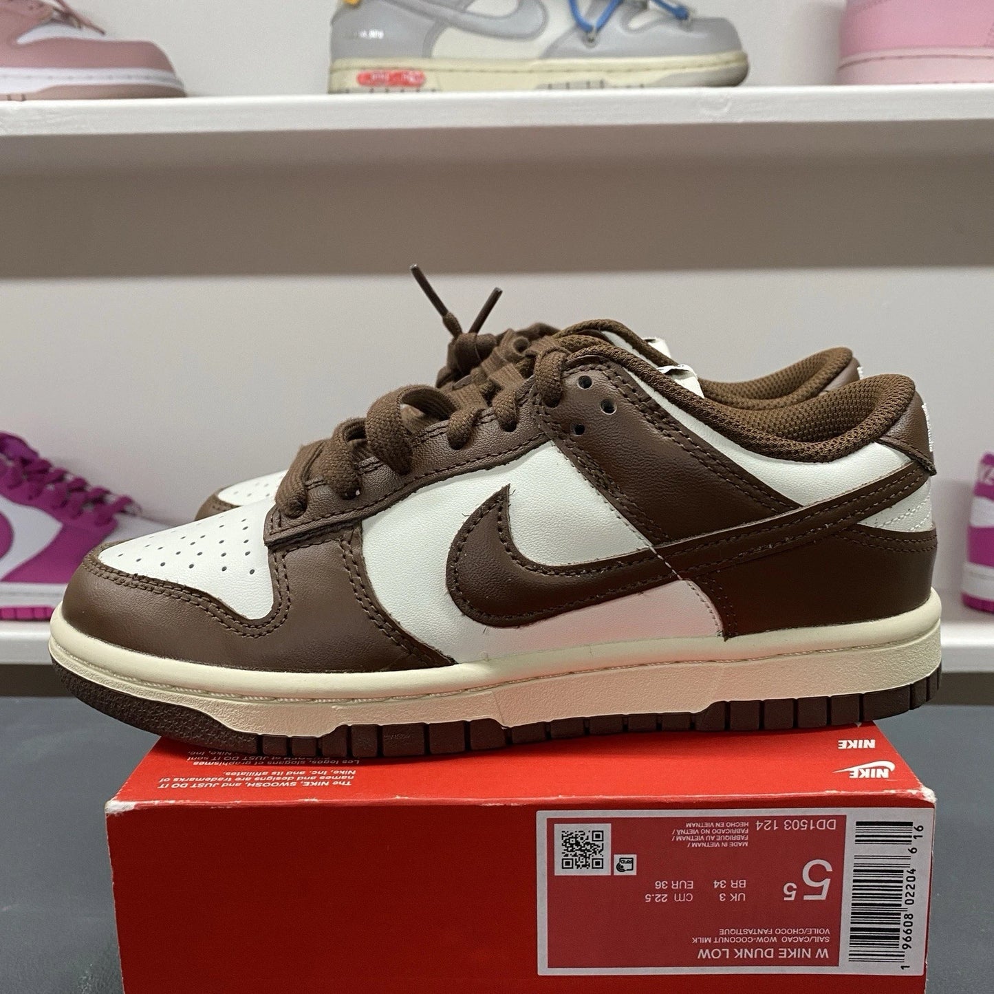 Brand New DUNK LOW - SAIL/CACAO WOW/COCONUT MILK Size 6.5 women's