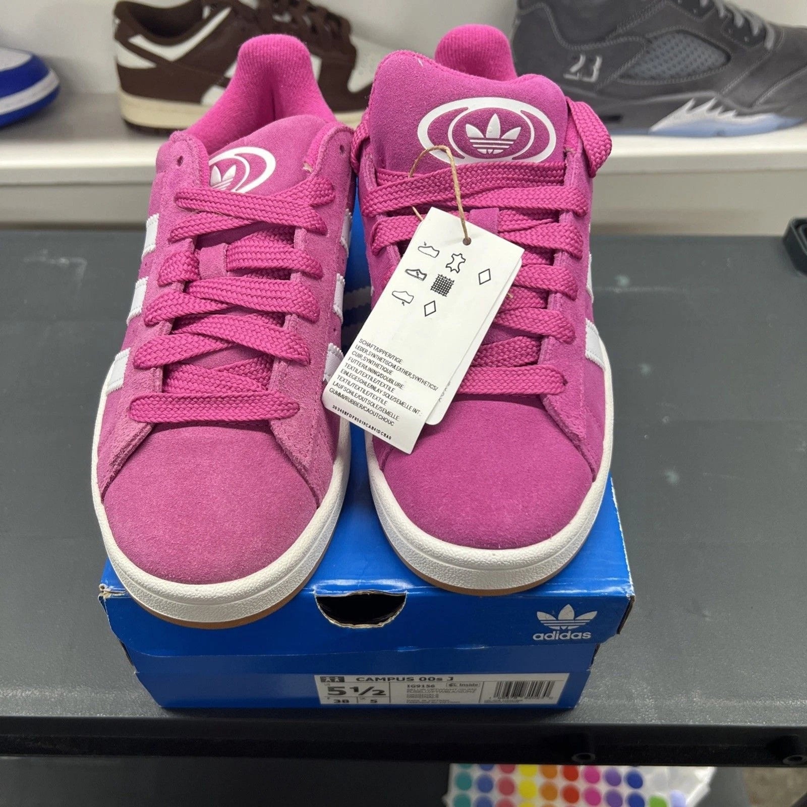 adidas | Campus 00s Semi Lucid Fuchsia | Size 5.5Y | IG9156 | New