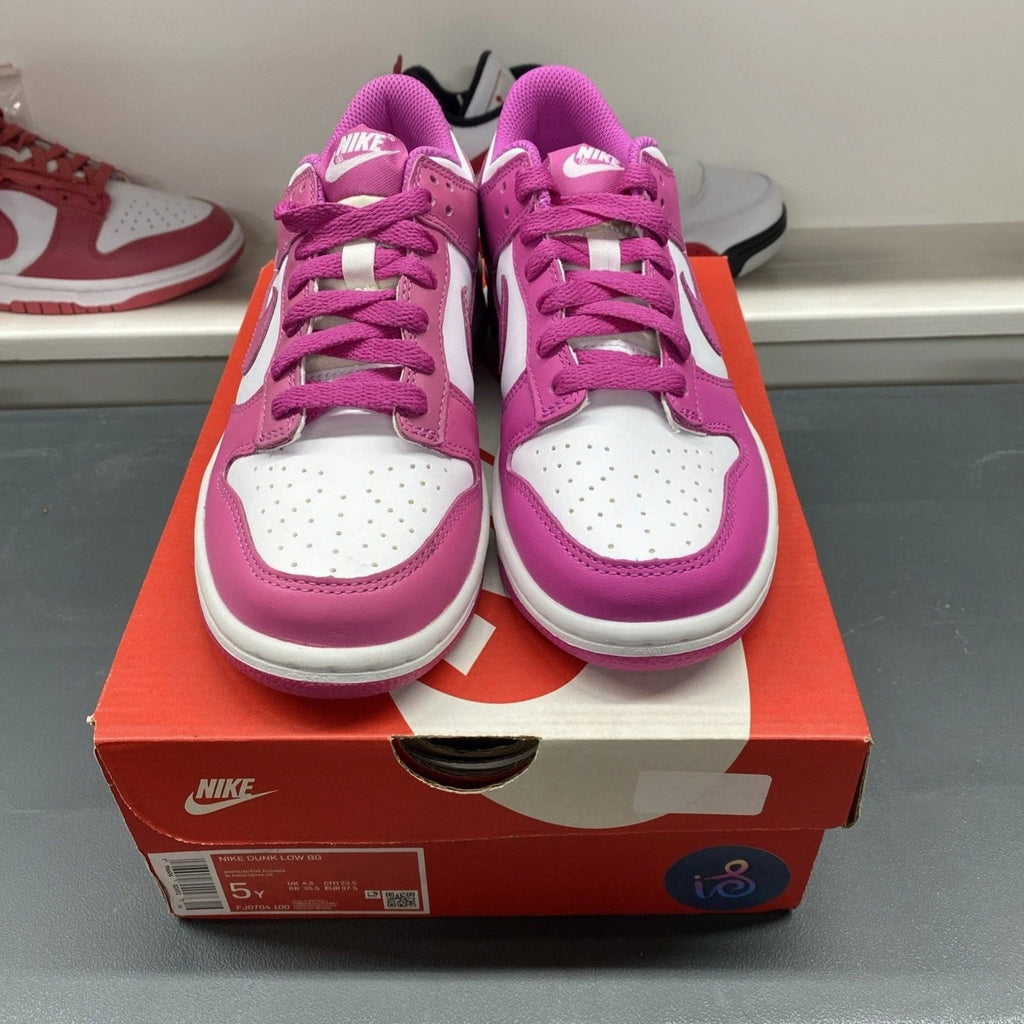 Nike | Dunk Low Active Fuchsia | Size 5Y | FJ0704-100 | New