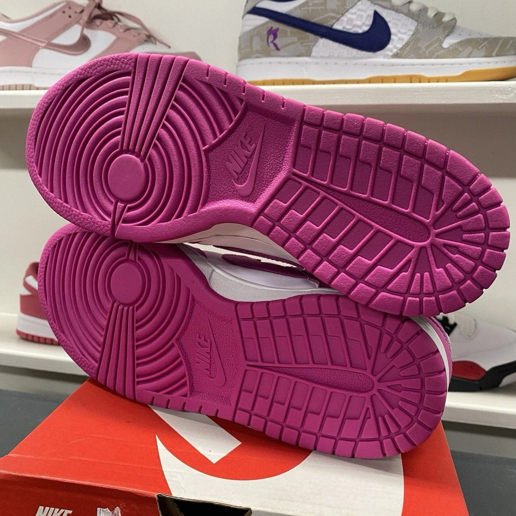 Nike | Dunk Low Active Fuchsia | Size 6.5Y | FJ0704-100 | New