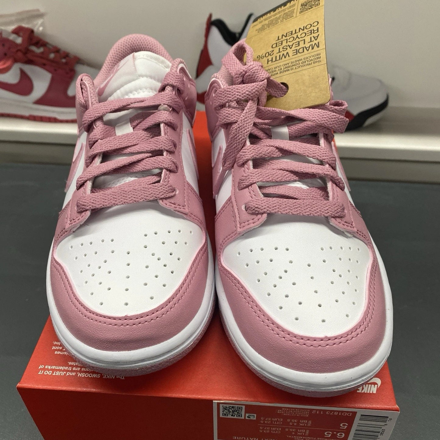 Nike Dunk Low Next Nature Elemental Pink DD1873-112 Size 6.5 Brand New
