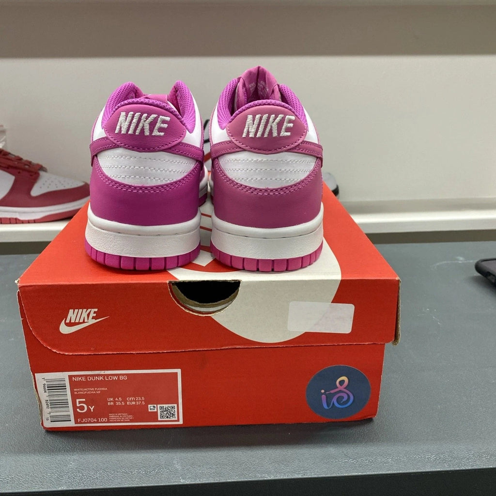 Nike | Dunk Low Active Fuchsia | Size 5Y | FJ0704-100 | New