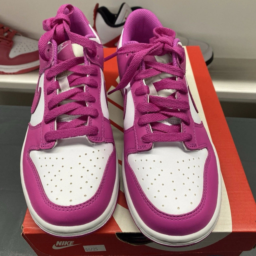 Nike | Dunk Low Active Fuchsia | Size 5.5Y | FJ0704-100 | New