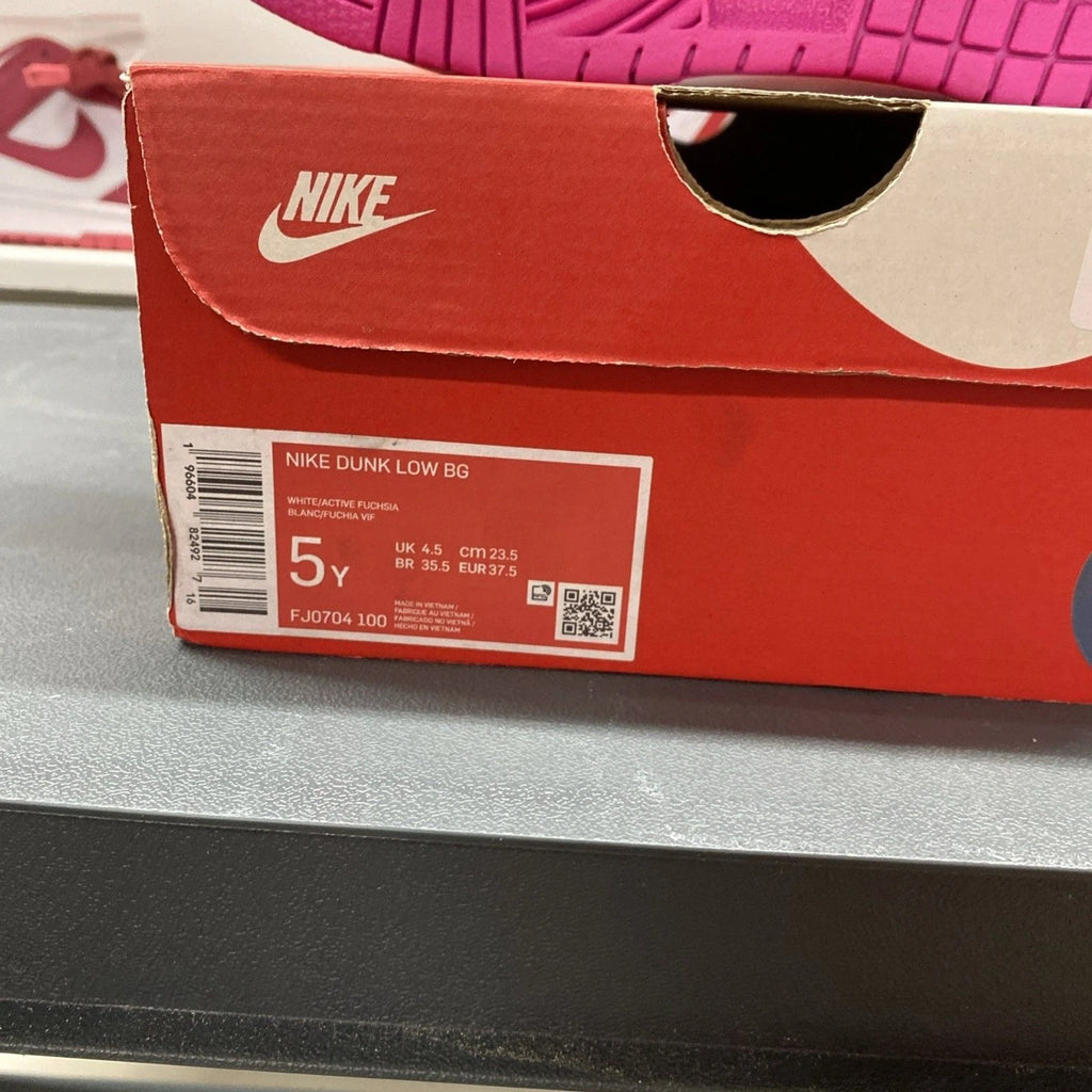 Nike | Dunk Low Active Fuchsia | Size 5Y | FJ0704-100 | New