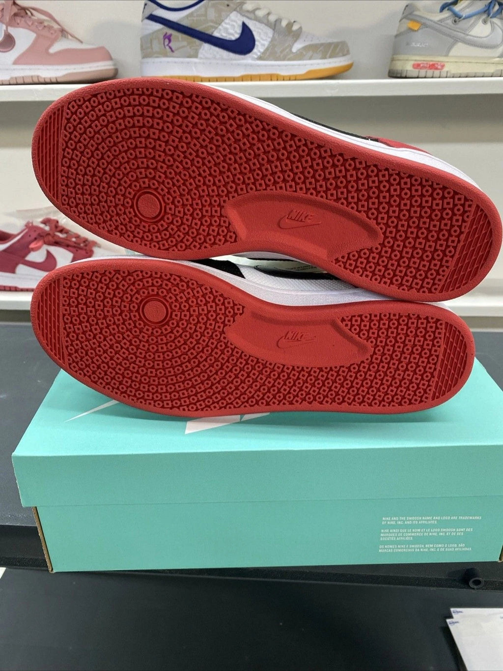 Nike | Alleyoop SB White University Red | Size 10 | CJ0882-102 | New