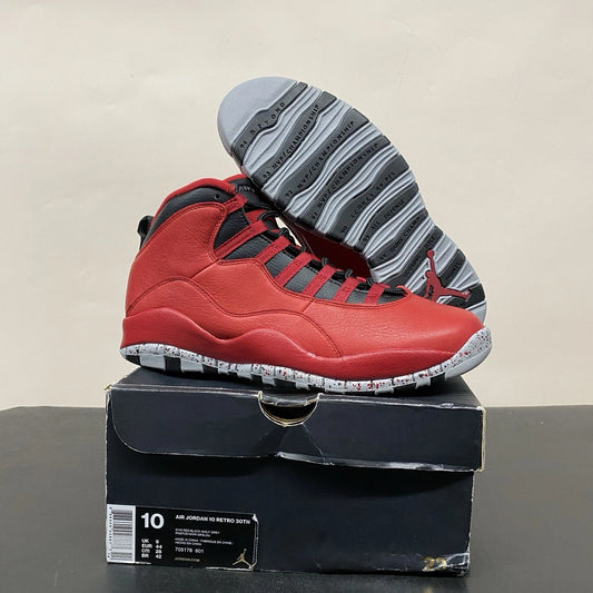 Brand New Air Jordan 10 Retro Bulls Over Broadway 705178 601 Size 10