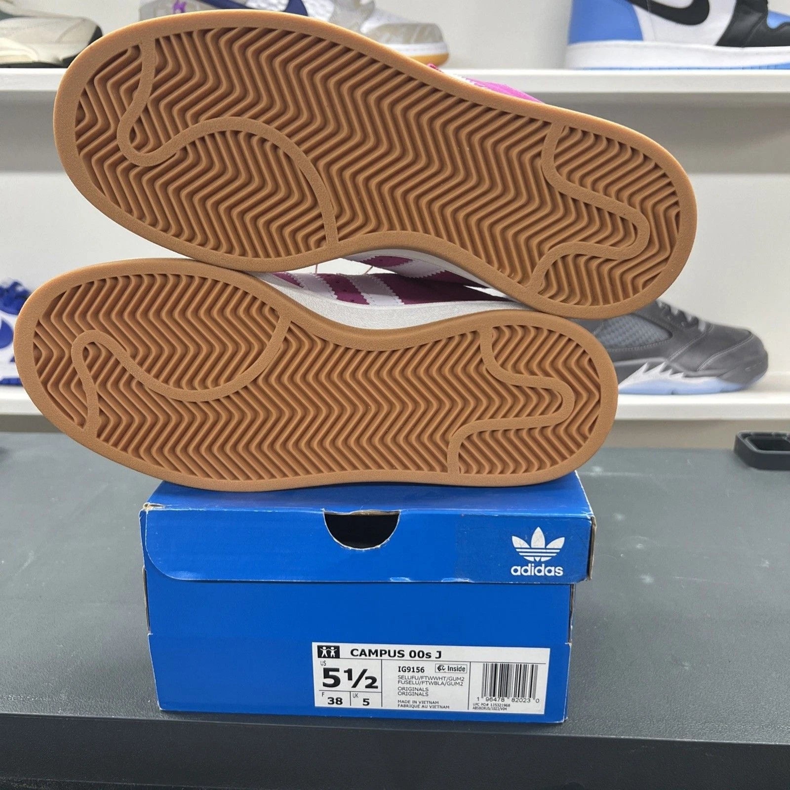 adidas | Campus 00s Semi Lucid Fuchsia | Size 5.5Y | IG9156 | New