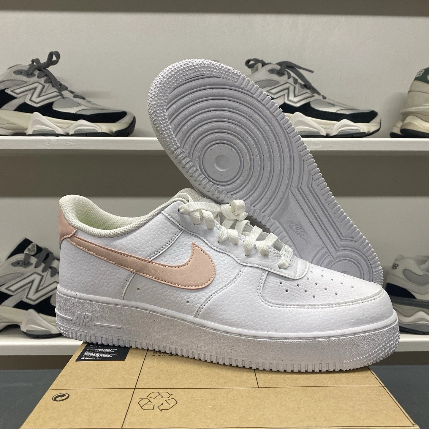 Nike Air Force 1 Next Nature White Arctic Orange DN1430106 Women Sz 11.5