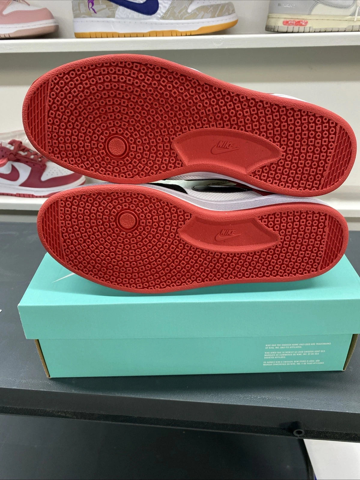 NIKE SB Alleyoop 9.5 Chicago Colorway White Red CJ0882-102