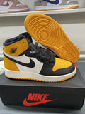 Jordan 1 High Yellow Toe Taxi | Size 5Y | 575441-711 | New