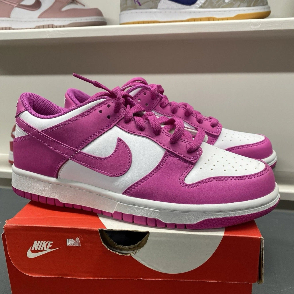 Nike | Dunk Low Active Fuchsia | Size 6.5Y | FJ0704-100 | New