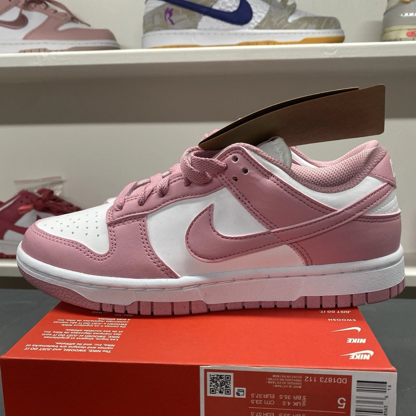 Nike Dunk Low Next Nature Elemental Pink DD1873-112 Size 6.5 Brand New