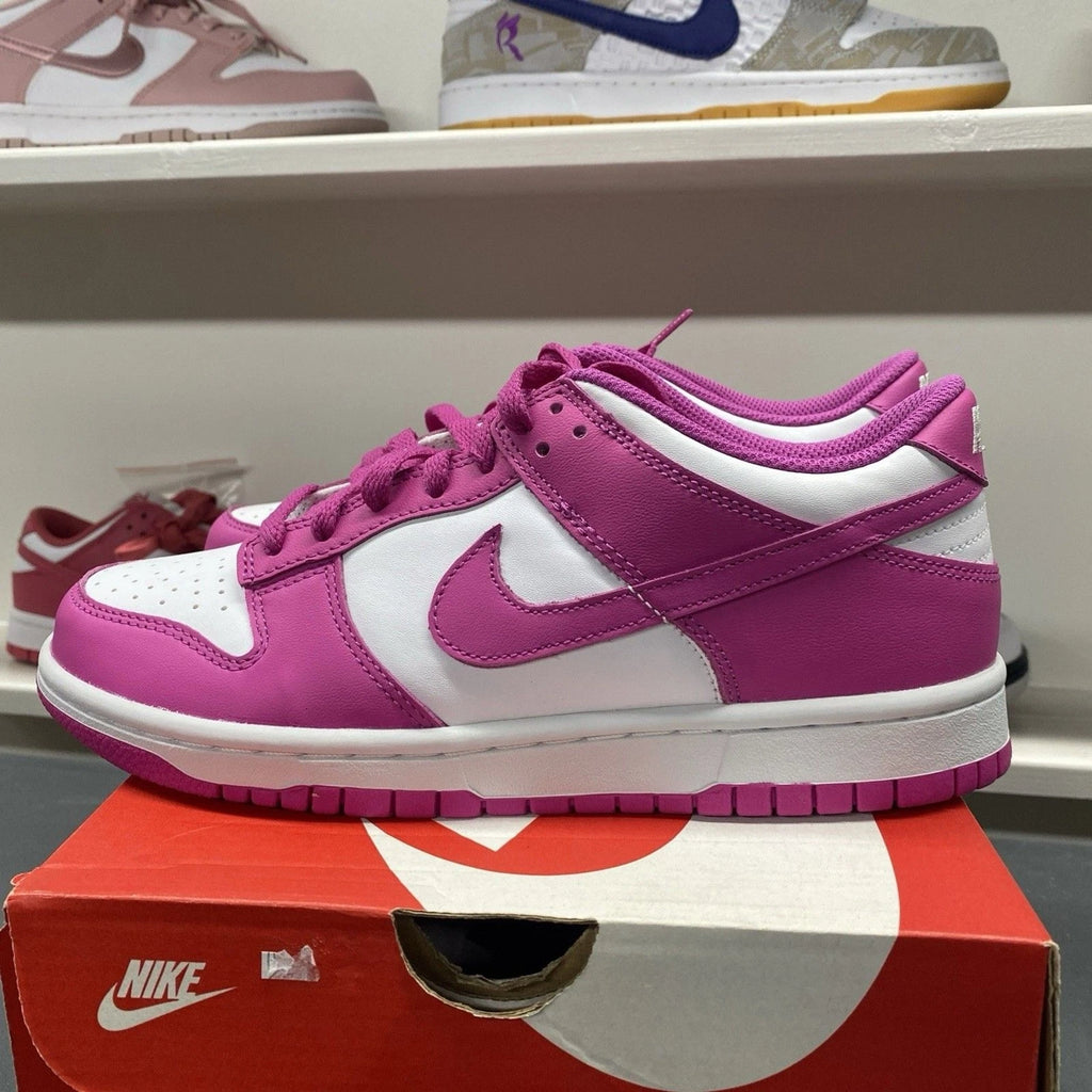 Nike | Dunk Low Active Fuchsia | Size 6.5Y | FJ0704-100 | New