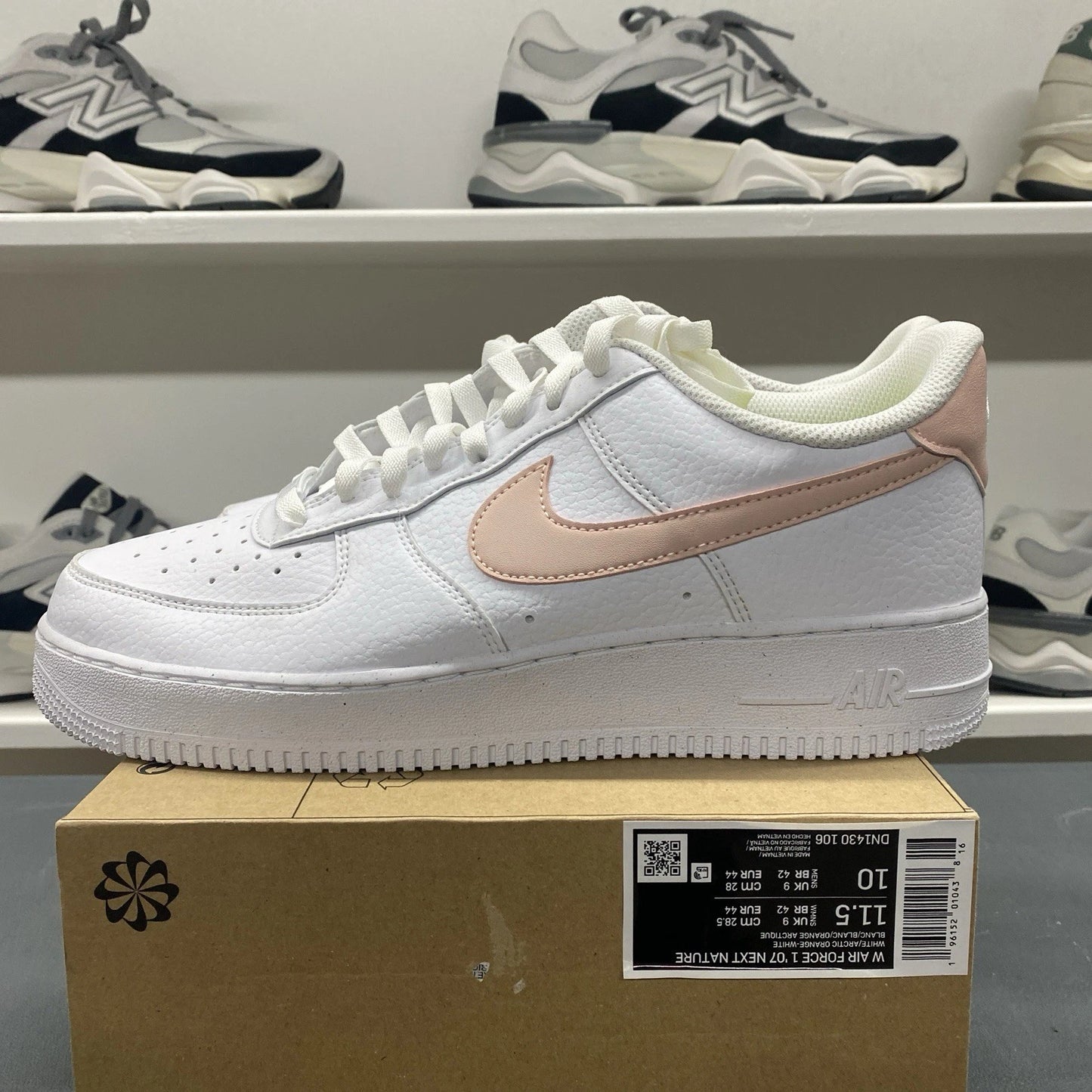 Nike Air Force 1 Next Nature White Arctic Orange DN1430106 Women Sz 11.5