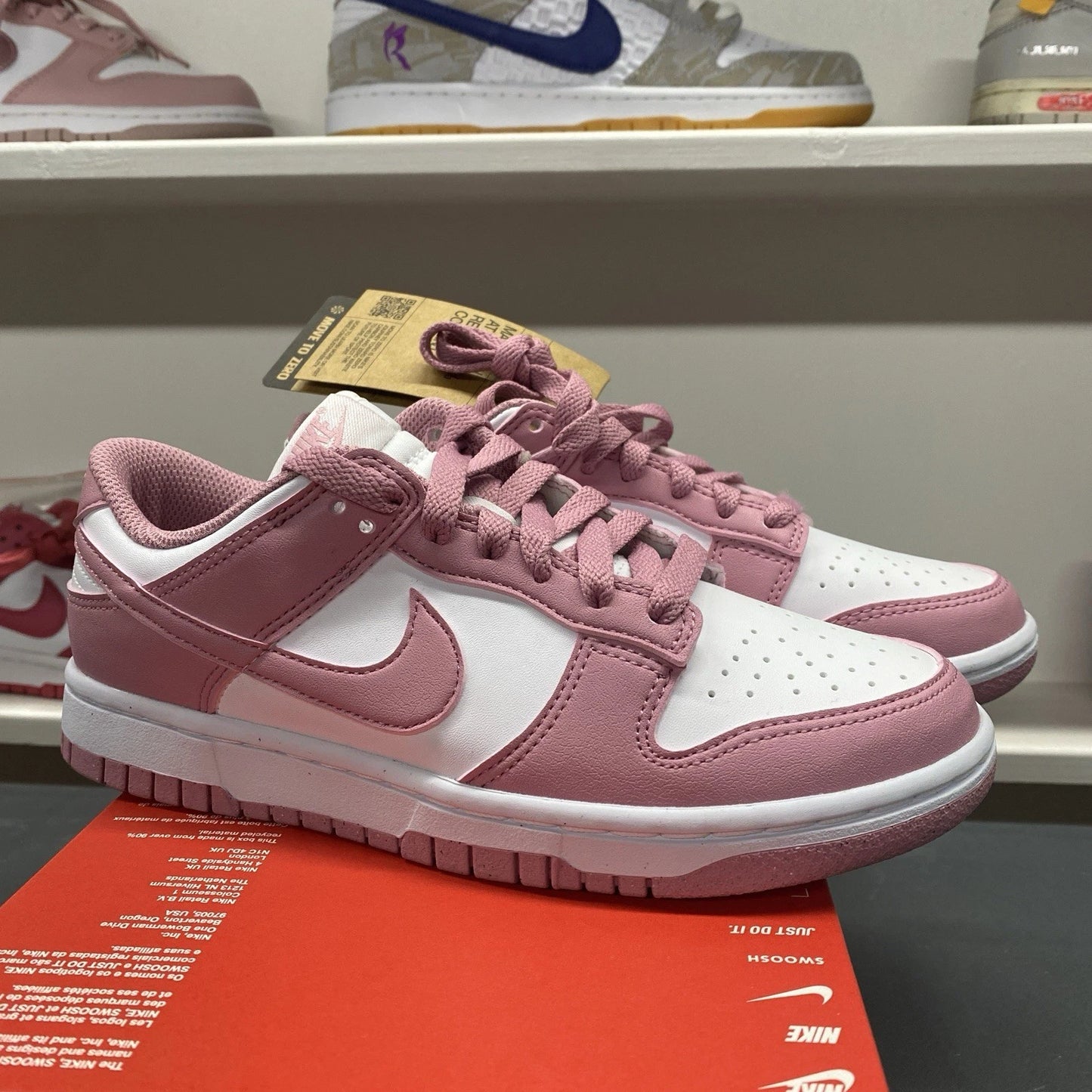 Nike Dunk Low Next Nature Elemental Pink DD1873-112 Size 6.5 Brand New